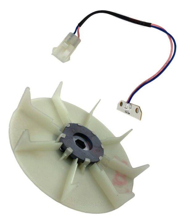 Polea Motor Con Imán Y Sensor De Peso Lavadora Mabe Easy - Imagen 2