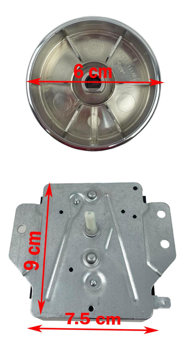 Timer De Secadora Whirlpool W10185981 Con Perilla Original - Imagen 2