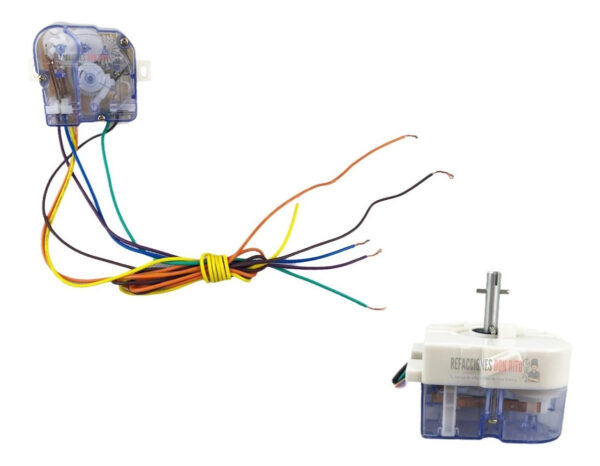 Reloj Para Lavadora De 2 Tinas 6 Cables Orejas Inclinadas - Imagen 2