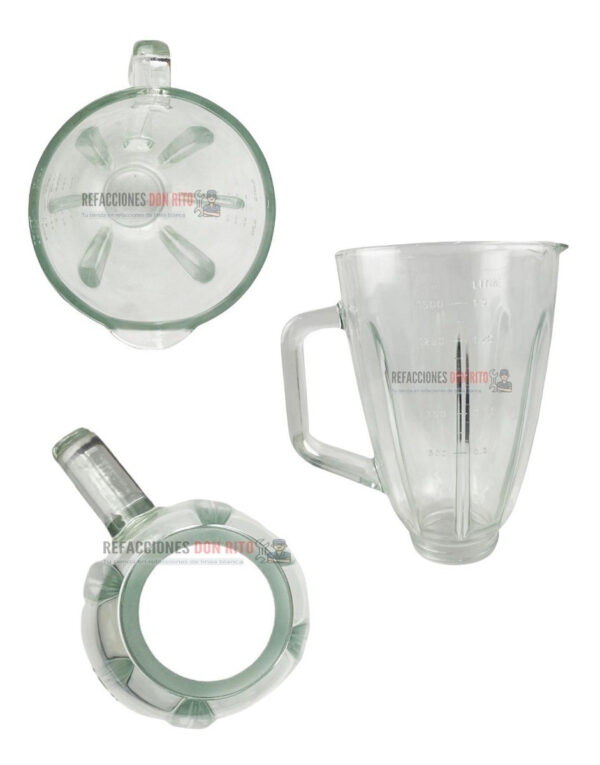 Vaso De Vidrio Para Licuadora Hamilton Beach 1500 Ml - Imagen 2