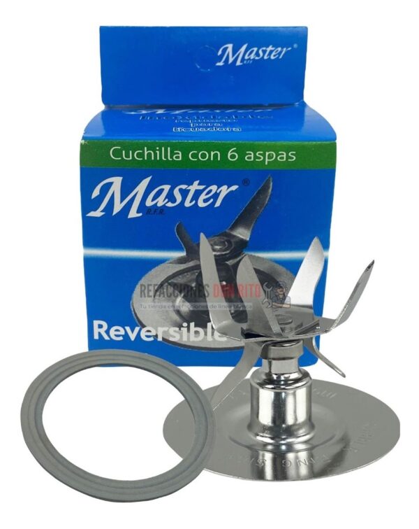 Aspas 6 Cuchillas Reversible Para Licuadora Oster - Imagen 2