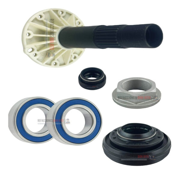 Kit Reparación Poste Lavadora Mabe Kraken Aqua Saver Green - Imagen 2