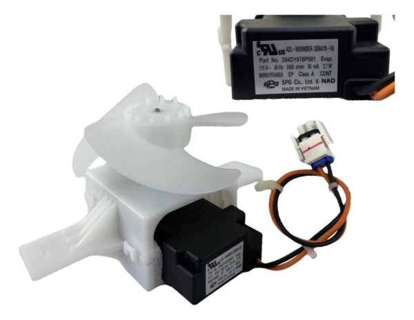 Ventilador Refrigerador Mabe Siriu 294d1233p001 294d1233p002 - Imagen 2
