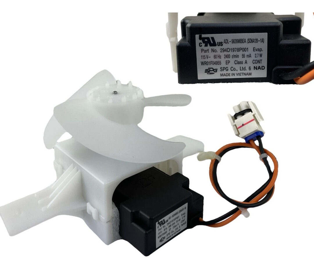 Ventilador Refrigerador Mabe Siriu 294d1233p001 294d1233p002