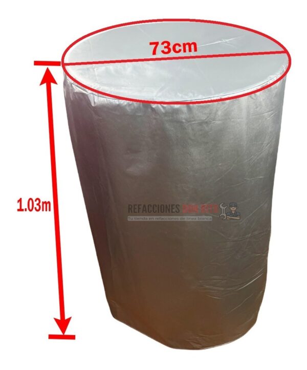 Funda Lavadora Redonda 10-22kg Acros Easy G.e Koblenz Iem - Imagen 3