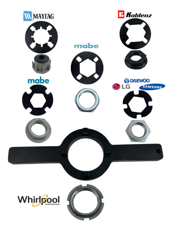 Llave Para Tuerca De Lavadora Mabe Easy Whirlpool LG Daewoo - Imagen 3