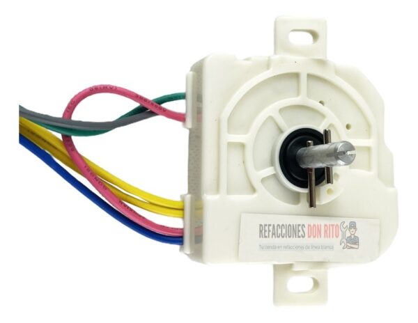 Reloj Lavadora 5 Cables Orejas Inclinadas Con Puente - Imagen 2