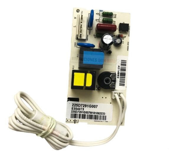 Tarjeta Para Refrigerador Mabe 225d7291g007 Genérica - Imagen 2