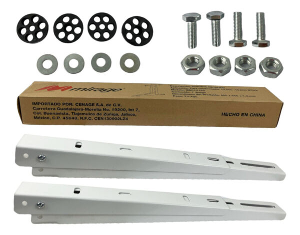 Base Soporte Pared Condensador Minisplit 1 Y 1.5 Ton Mirage - Imagen 3