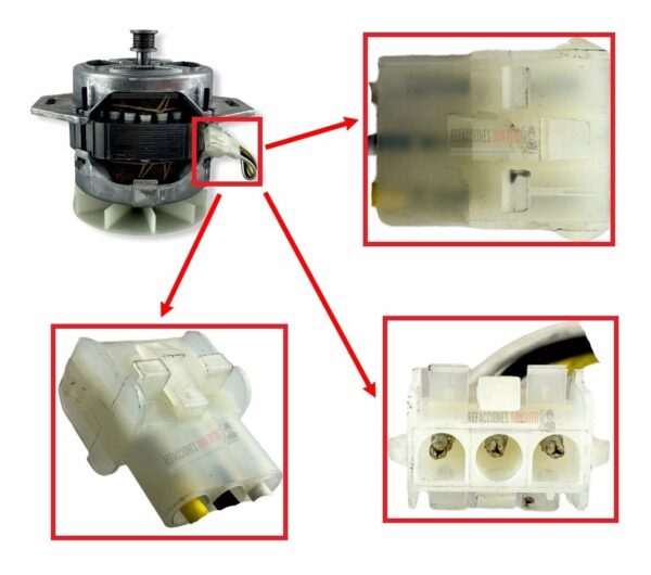 Motor Para Lavadora Koblenz 100% Nuevo Y Original Uso Rudo - Imagen 3