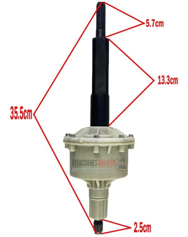Transmisión Para Lavadora Mabe Aqua Saver - Imagen 4