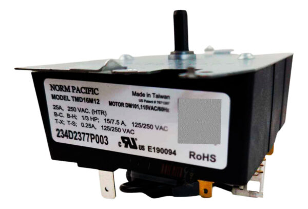 Timer Reloj Programador Secadora Mabe Ge Easy 234d2377p003 - Imagen 4