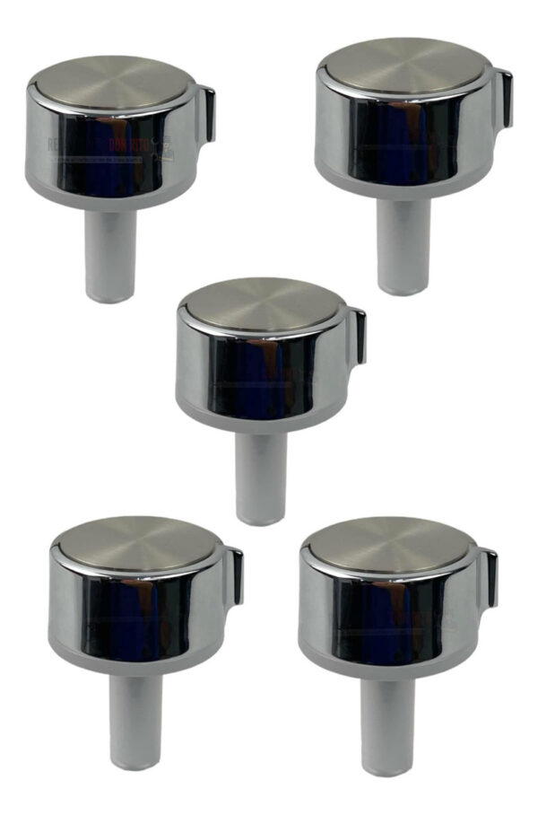 Kit 5 Perillas Ge Mabe Io Vástago Reforzado 259c1632g001 - Imagen 3