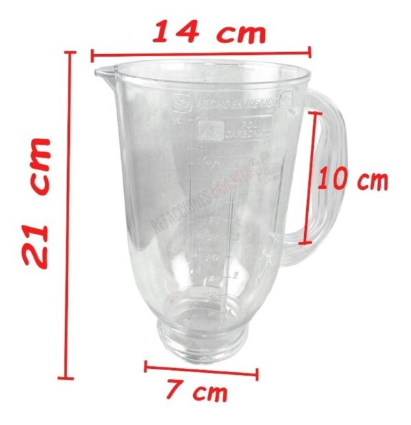 Vaso Completo Licuadora T-fal Infinity Forcé Policarbonato - Imagen 4