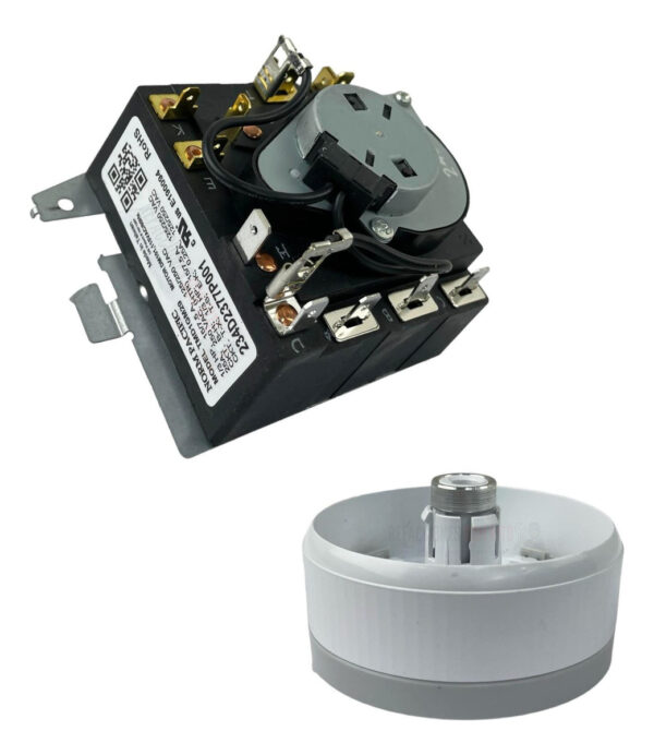 Timer Reloj Para Secadora Mabe Easy 234d2377p001 Con Perilla - Imagen 5