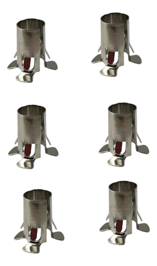 6 Clip Seguro Candado Para Bujía Electrónica Acros Whirlpool - Imagen 2