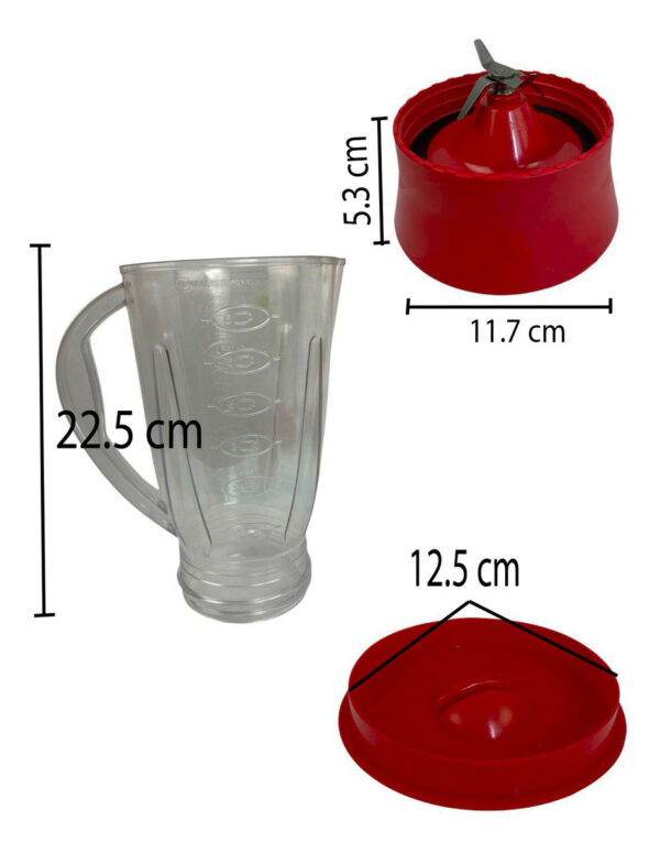 Vaso Completo Licuadora T Fal Infinyforce Xl Policarbonato - Imagen 3