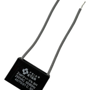 Capacitor Para Ventilador 2 Mfd 250 Vac Dos Cables