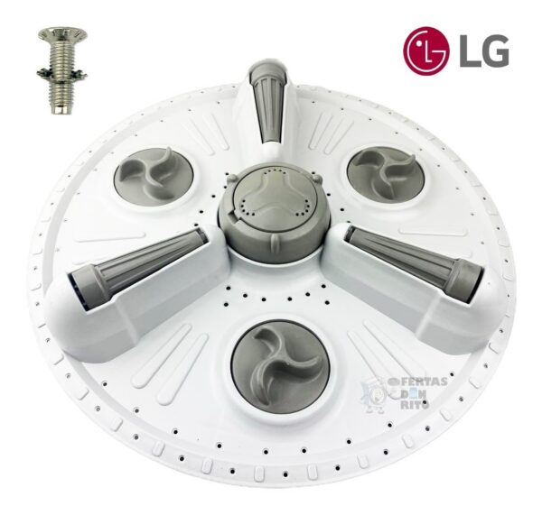 Agitador Propela Disco Lavadora LG 40cm 11 Dientes - Imagen 5
