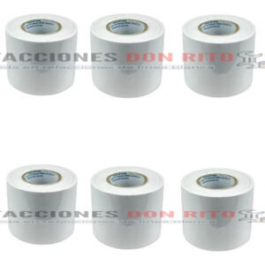 Cinta Momia Pvc Aire Acondicionado Minisplit Blanca (10 Pzs)
