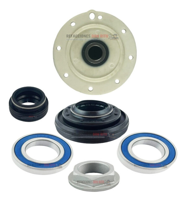Kit Reparación Poste Lavadora Mabe Kraken Aqua Saver Green - Imagen 5