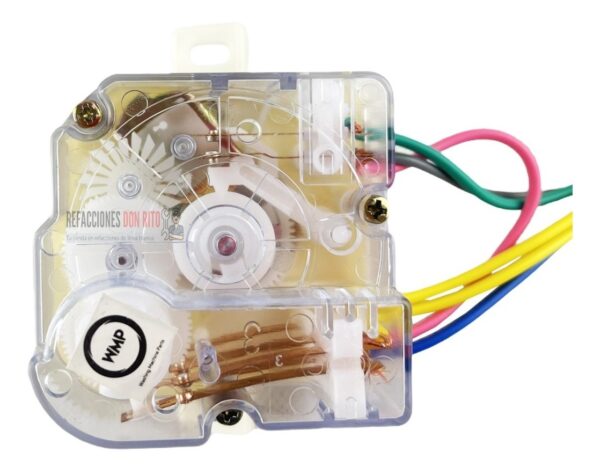 Reloj Lavadora 5 Cables Orejas Inclinadas Con Puente - Imagen 5