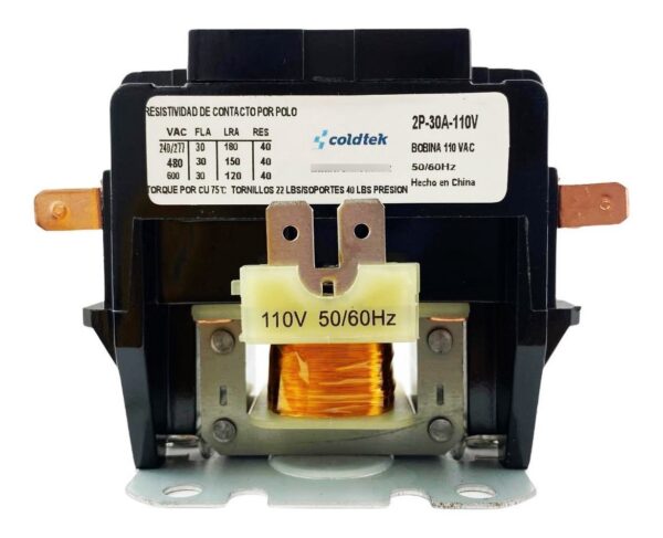 Contactor 2 Polos 30 A 40 Amp 120v