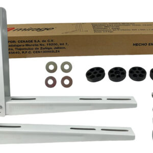 Base Soporte Pared Condensador Minisplit 1 Y 1.5 Ton Mirage