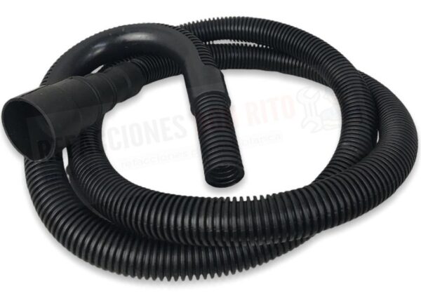 Manguera Desagüe Para Lavadora Universal Mabe LG Daewoo 1.6m - Imagen 6
