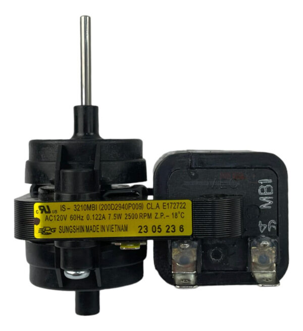 Motor Ventilador Flecha Corta Refrigerador Mabe Iem Original - Imagen 4