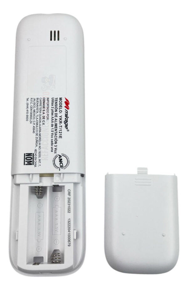 Control Remoto Para Minisplit Mirage Ykr-t/121e Original - Imagen 2
