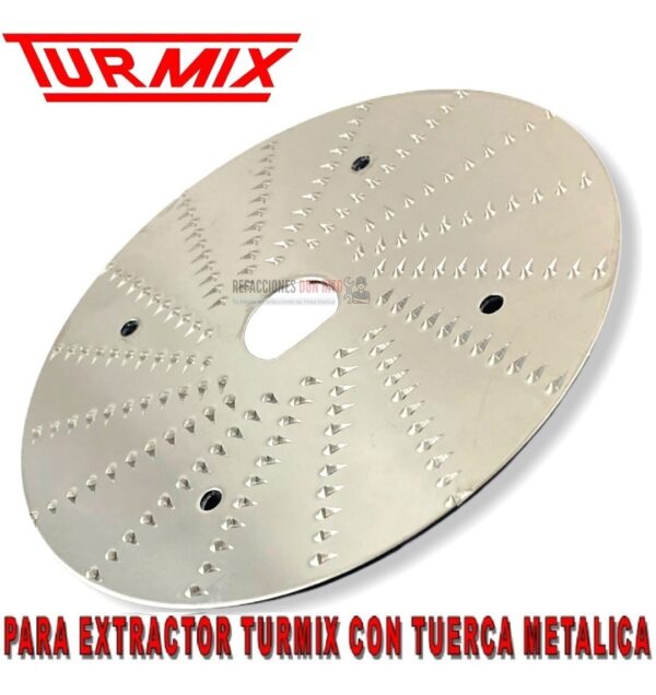 Disco Rallador Extractor Túrmix (uso Rudo) - Imagen 3