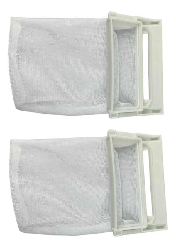 2 Filtros Atrapa Pelusa Lavadora LG 10.2x6.3cm - Imagen 4