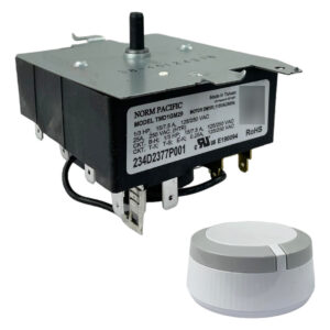 Timer Reloj Para Secadora Mabe Easy 234d2377p001 Con Perilla