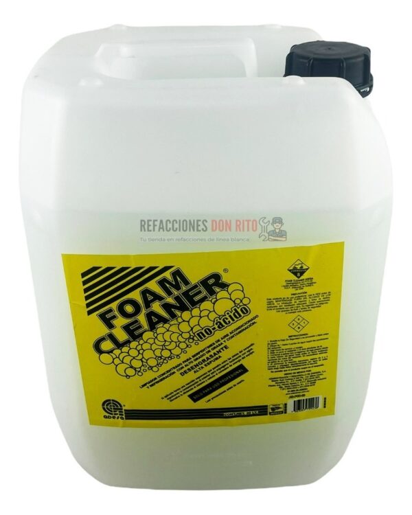 Foam Cleaner Desengrasante No Ácido Alcalino 20 Litros - Imagen 5