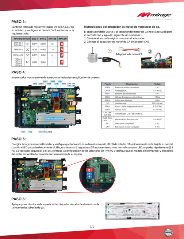 Modulo Condensador Magnum 17, 19 Inverter X 1.5 Ton Solofrío - Imagen 6