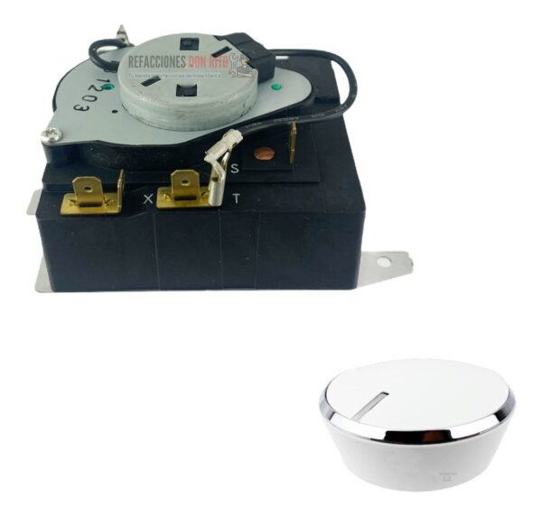 Timer Reloj Programador Secadora Mabe Ge Easy 234d1296p017 - Imagen 3