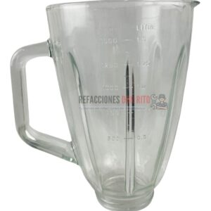 Vaso De Vidrio Para Licuadora Hamilton Beach 1500 Ml