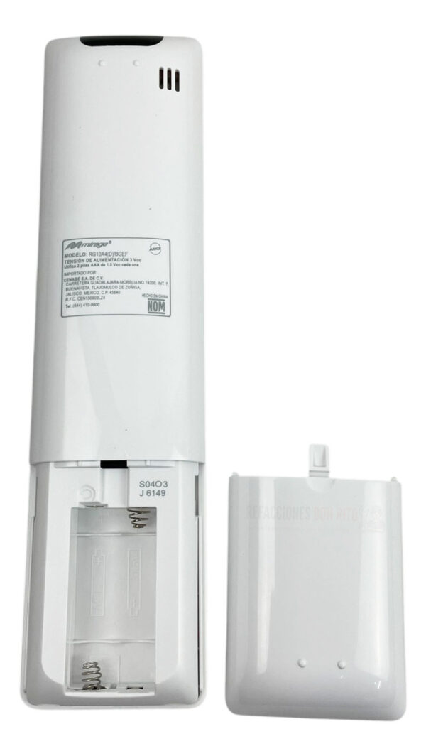 Control Minisplit Mirage Inverter X 2024 Magnum 22 Life 12+ - Imagen 3