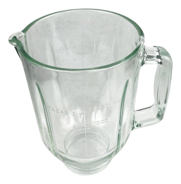 Vaso De Vidrio Compatible Con Todas Las Licuadoras Man - Imagen 4