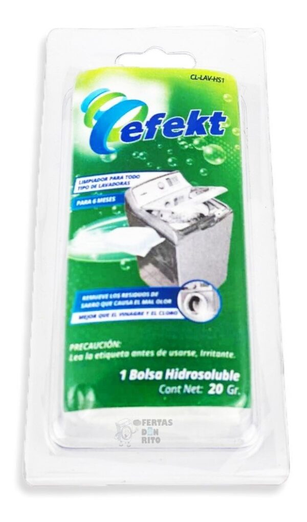 3 Pastillas Limpiadora Para Lavadora Efekt - Imagen 6