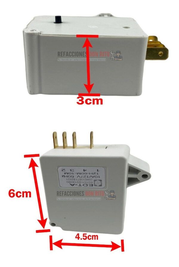 Timer Electrónico Refrigerador Deshielo Daewoo 60181-0014000 - Imagen 3