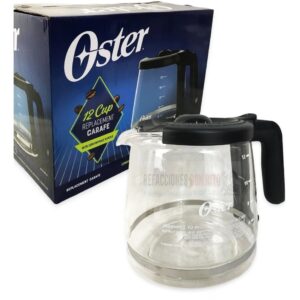 Jarra Repuesto Cafetera Oster 12 Tazas Modelo Nuevo Bvstrc12