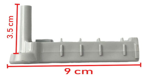 Bisagra Tapa Lavadora Mabe Kraken Derecha 253c1236p001 - Imagen 3