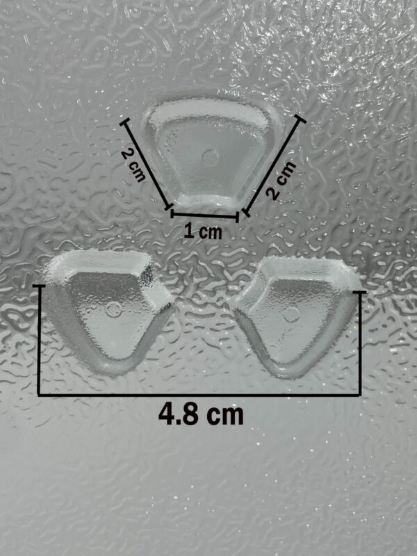 Plato D/cristal Para Microondas 24.5 Cm Rosan - Imagen 3