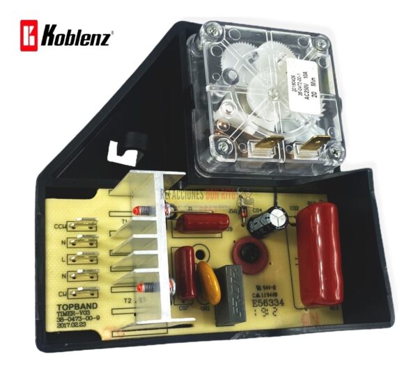 Tarjeta Reloj Timer Para Lavadora Koblenz Iem Original - Imagen 4
