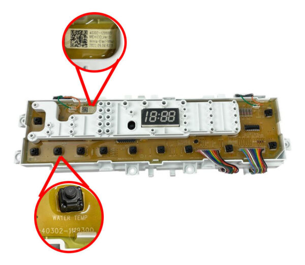 Tarjeta Para Lavadora Daewoo 40302-1119300 / 40302-1205900 - Imagen 5