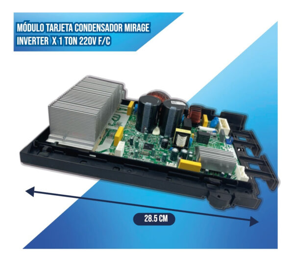 Modulo Tarjeta Condensador Mirage Inverter X 1 Ton 220v F/c - Imagen 4