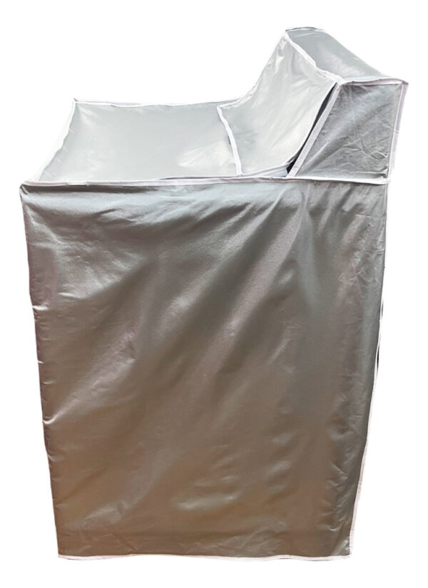 Funda Lavadora Afelpada Gruesa Reforzada 13kg A 22kg - Imagen 4