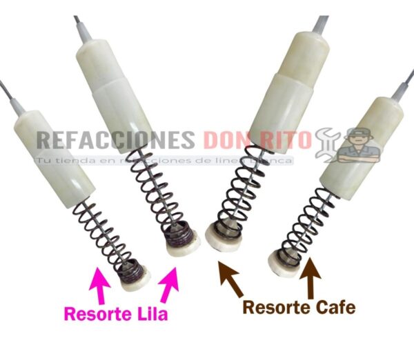 Suspensiones Amortiguadores Lavadora Mabe 67cm Original - Imagen 3